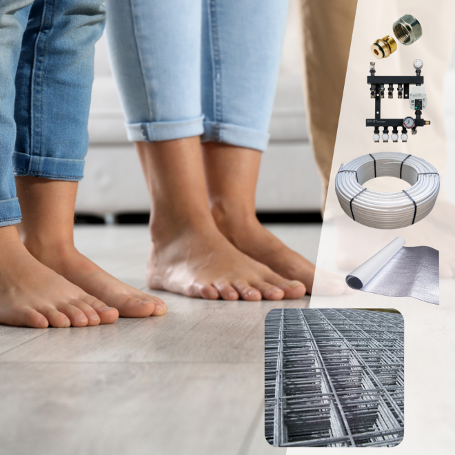 Package-Deal A: Vloerverwarming op Netten